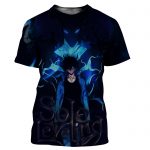 Solo Leveling Shadow Monarch Jin Woo T-Shirt XS Official Solo Leveling Merch