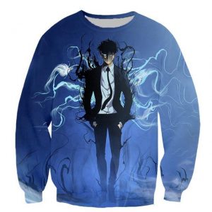 Solo Leveling Jin-Woo Shadow Extraction Sweatshirt XS Official Solo Leveling Merch