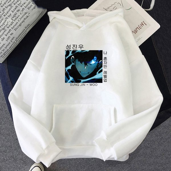 Anime Solo Leveling Hoodie Women Funny Sweatshirts Men Long Sleeve Punk Clothes Japanese Streetwear Spring 10 - Solo Leveling Merch Store