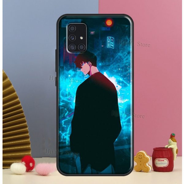 Anime solo leveling Case For Samsung A51 A71 A11 A31 A10 A20 A30S A40 A50 A70 - Solo Leveling Merch Store