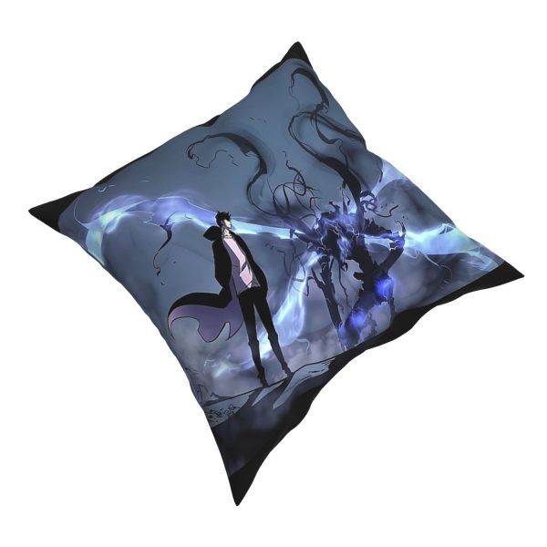 Manhwa Solo Leveling Igris And Sung Jin Woo Pillow Case Cover Easter Pillowcase Cushions Sofa 1 - Solo Leveling Merch Store