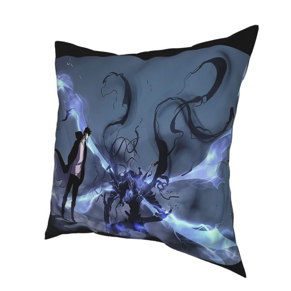 Manhwa Solo Leveling Igris And Sung Jin Woo Pillow Case Cover Easter Pillowcase Cushions Sofa 2 - Solo Leveling Merch Store