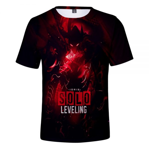 Solo Leveling 3D Spring Summer Preppy Style Men Women Street Clothes T shirt Novelty Streetwear Chic - Solo Leveling Merch Store