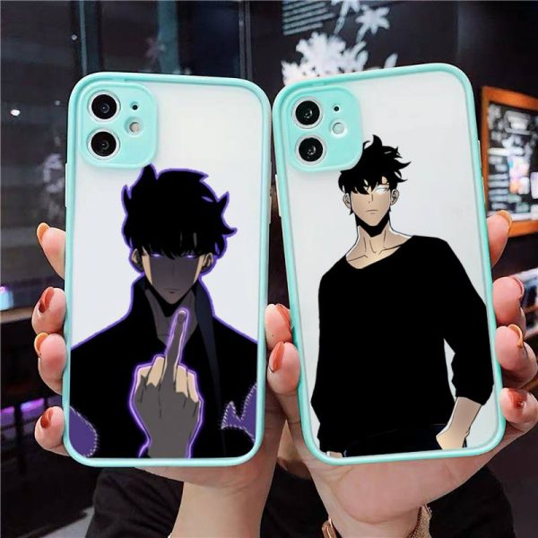 Solo Leveling Sung Jin Phone Case For iPhone 12 11 Mini Pro XR XS Max 7 - Solo Leveling Merch Store