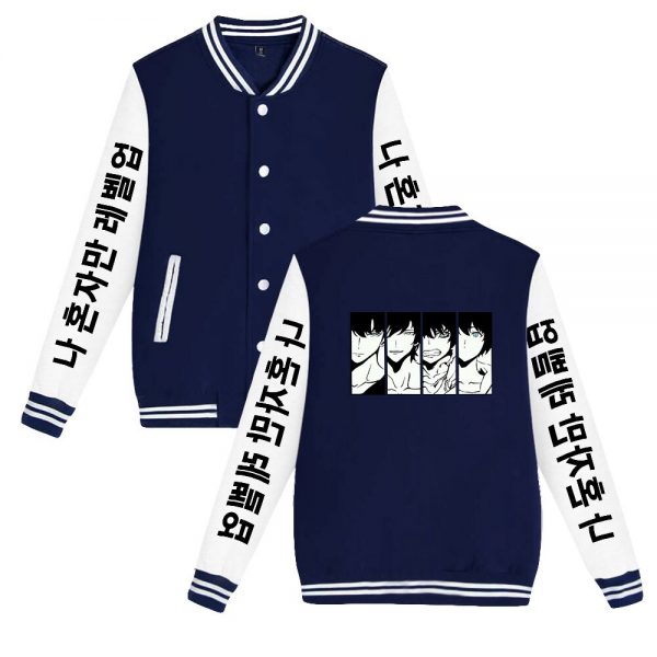 Solo Leveling Tracksuit Baseball Jacket Sweatshirt Women Men s Jacket Harajuku Streetwear Korean Manga Fashion Clothes 3 - Solo Leveling Merch Store